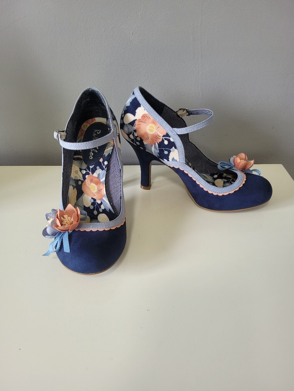 Ruby Shoo Silvia Heels, VGUC, Size 8